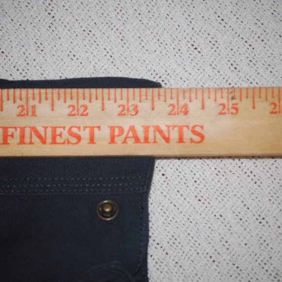 2022 NFL DENVER BRONCOS "DB WORKWEAR" WORKMAN JACKET MED HEAVY CANVAS BLUE - Picture 6 of 12